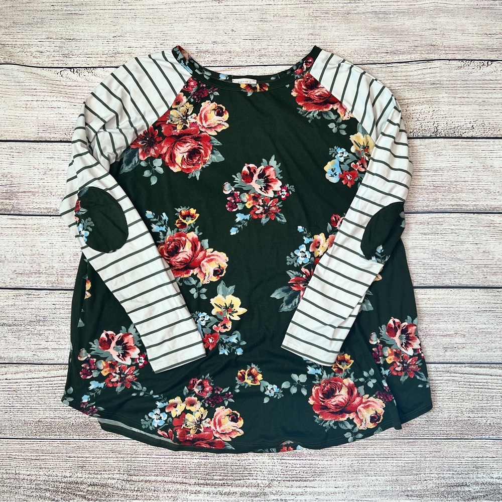 Reborn J Floral Tunic